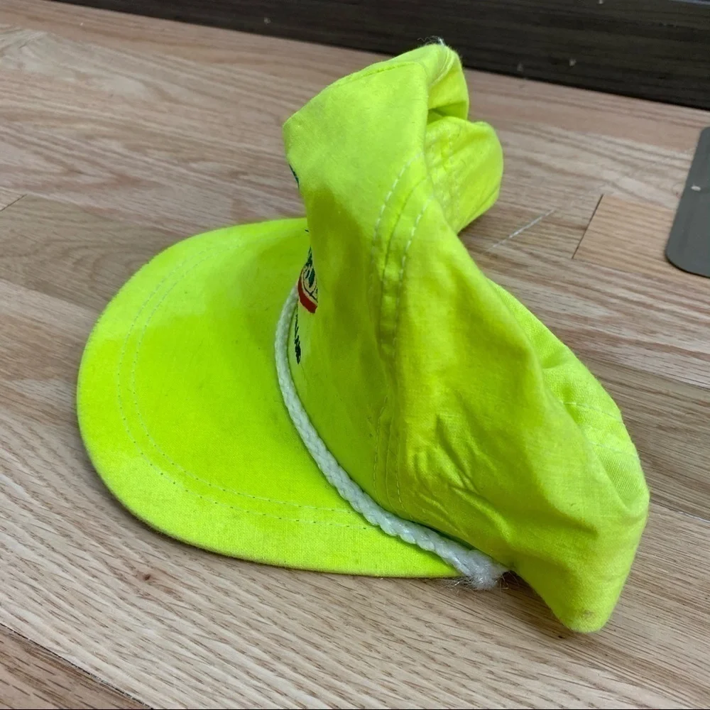 Leisure Pleasers Ford New Holland Vintage Hat Neon